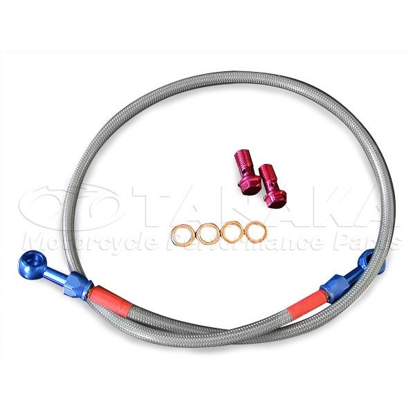 モンキー 田中商会直営店】ステンメッシュブレーキホース700mm