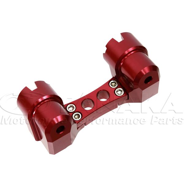 モンキー用 アルミ折りたたみハンドル用マウント レッド 田中商会直営店 Ca1694 田中商会レッドパーツ店 通販 Yahoo ショッピング