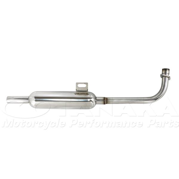 ※ tanaka※ 田中商会直営店】モンキー用 バレルマフラー TYPE-B : 田中商会レッド