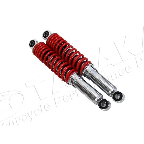 モンキー 田中商会直営店】330mm リアサス レッドコイルレッド : 田中