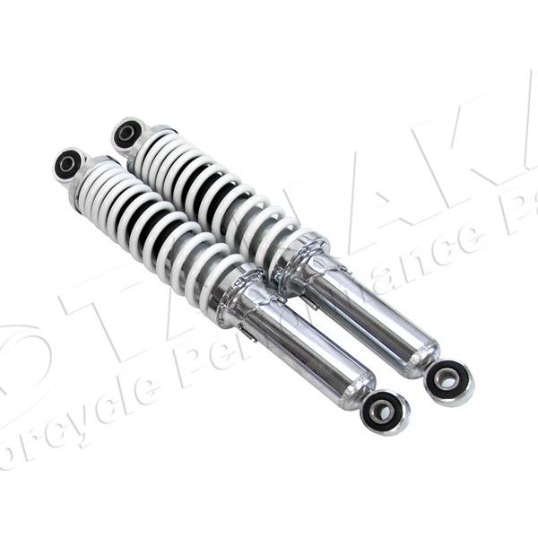 モンキー 田中商会直営店】330mm リアサス ホワイトコイルホワイト