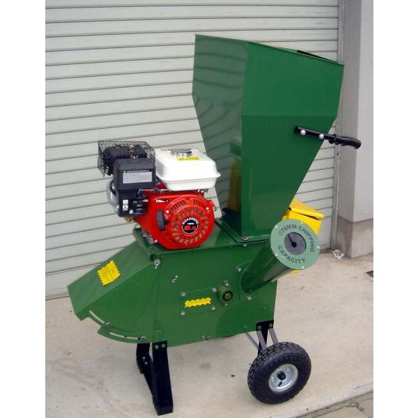 粉砕機エンジンシュレッダーウッドチッパー安心の三菱エンジン送料込