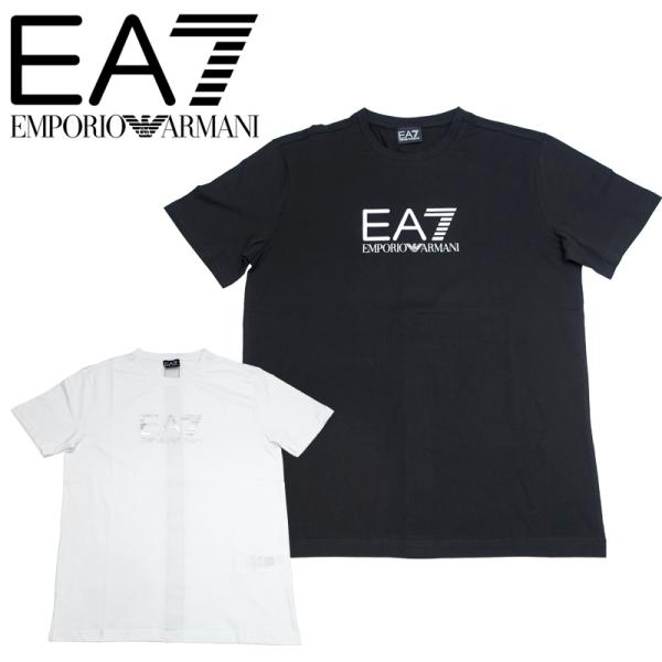 y*様 【新品未使用】エンポリオ アルマーニ ロゴプリント 両面コットンブランケ EMPORIO ARMANI EA7 (エンポリオ アルマーニ) ロゴプリント クルー