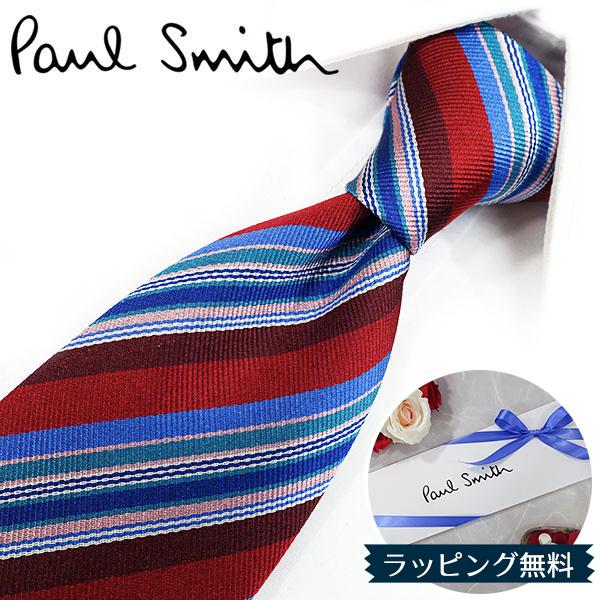 Paul Smith（ポール・スミス） ネクタイ ブランド PS172 レッド/マルチ