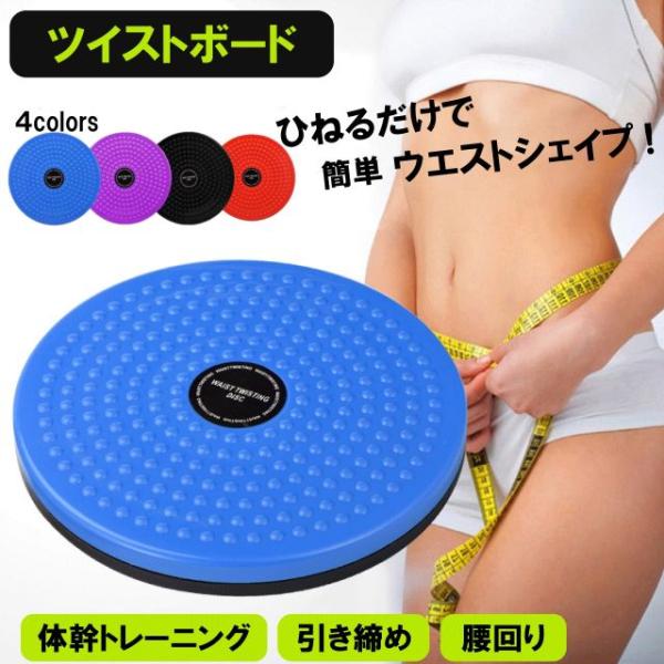 種類5：パープル/1個 ツイストボード 4カラー スピンボード スピントレーナー ねじり運動 ウエスト 腰回り 下半身 引き締め 360°回転 バ