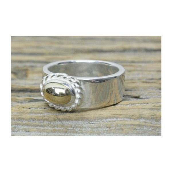 AeB ATIRO /  nhCh Vo[O PE-003 SILVER/GOLD RING  (19) Y