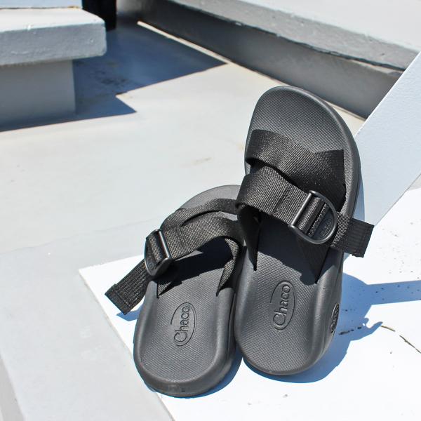 Chacoチャコ　Women's CushZ Extra Cushioned Slide クッシュZ スライド　レディース 女性用 コンフォート スポーツ サンダル　BLACK 23cm-25cm　送料無料