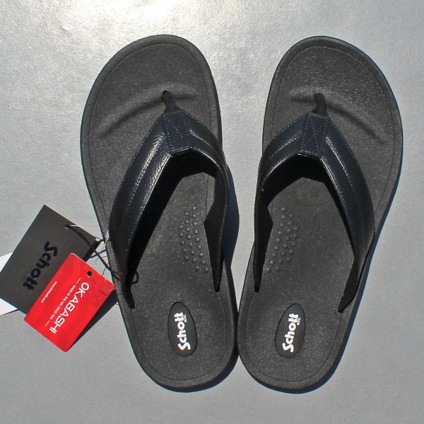 OKABASHI × Schott　O-90612 Voyager ボイジャー Beach Sandals ビーチ サンダル Comfort Sandals コンフォートサンダル アメリカ製　010 BLACK　25cm〜29cm
