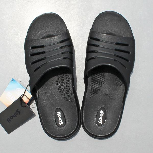 OKABASHI × Schott　O-90631 Eurosport ユーロスポーツ SlideSandals スライド サンダル ComfortSandals コンフォートサンダル アメリカ製 010BLACK 25cm〜29cm