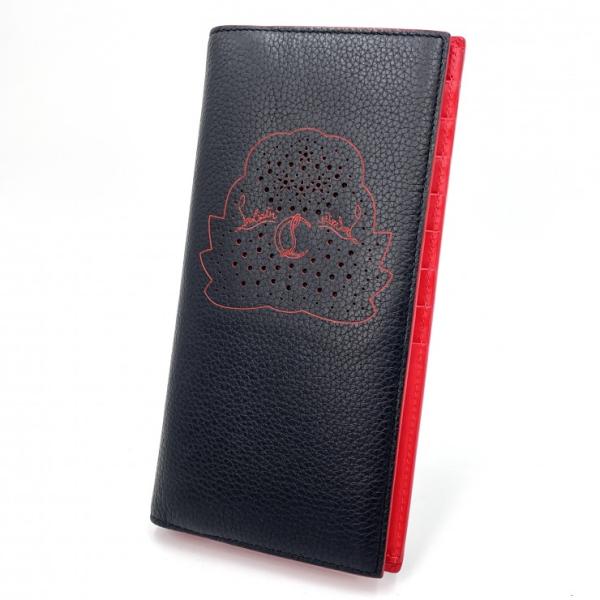 Christian Louboutin（クリスチャンルブタン） パンチングロゴ長財布
