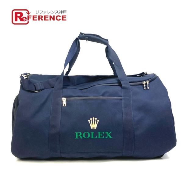 ROLEX ブラック ボストンバッグ reference_1100164-21540-11