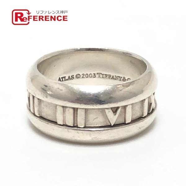 TIFFANY&Co. ティファニー アトラス 2003年 ワイド アクセサリー ジュエリー リング・指輪 シルバー レディース【中古】