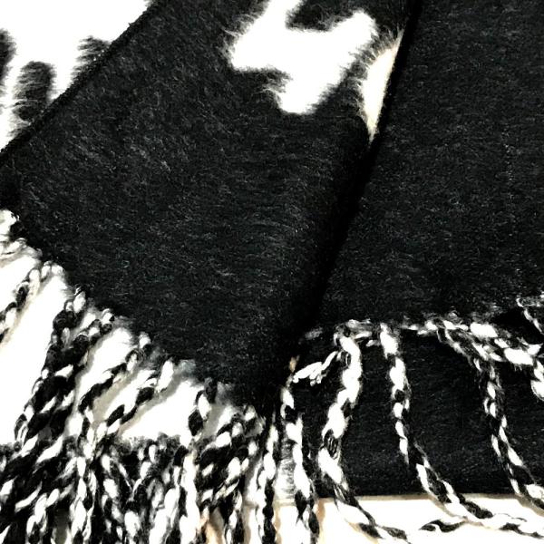 国内在庫 の不明 Louis タグ有 Lvサークル Vuitton Vuitton ロゴ レディース 中古 ブラック ホワイト グレー系 ルイ ヴィトン 財布 ファッション小物 ブラック ホワイト グレー系 コレクション マフラー 115 17 リファレンス