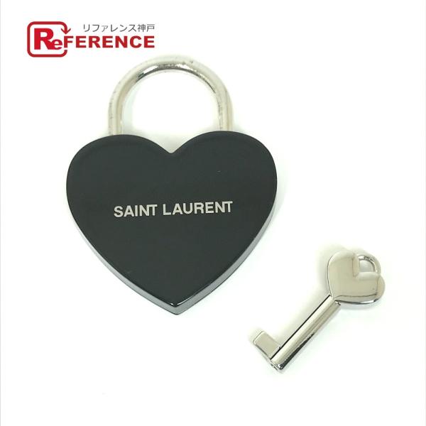 SAINT LAURENT PARIS サンローランパリ ロゴ ハート バッグチャーム 鍵