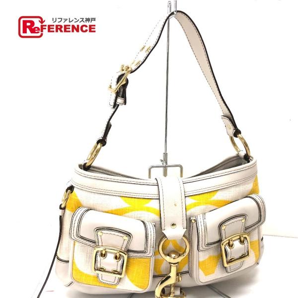COACH（コーチ） 美品 7469 セミショルダーバッグ シグネチャー 肩掛け