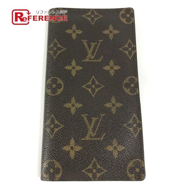 LOUIS VUITTON ルイヴィトン M61823 ポルトバルールカルトクレディ 札入れ ロングウォレット モノグラム 長財布 ブラウン【中古】