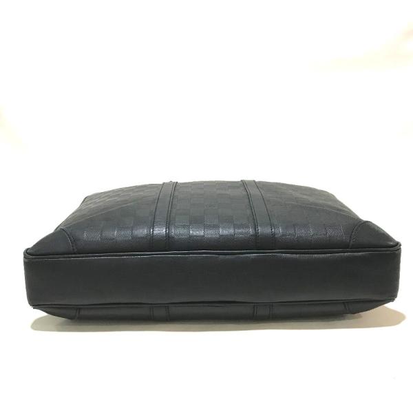ルイ ヴィトン Vuitton メンズ ダミエ アンフィニ N Louis ポルトドキュマン オニキス ファッション メンズ 中古 メンズバッグ コレクション ヴォワヤージュ ビジネスバッグ 6497 リファレンス