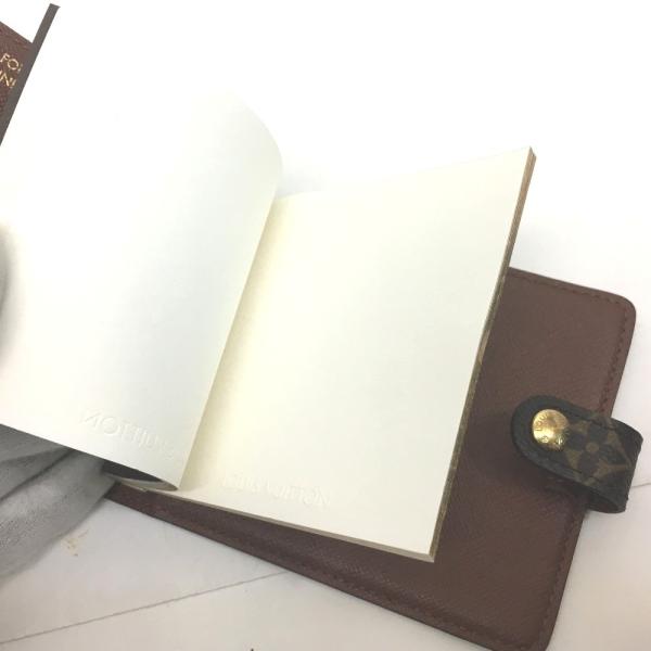 ルイヴィトン モノグラム カルネノート メモ帳 / 手帳カバー M60110