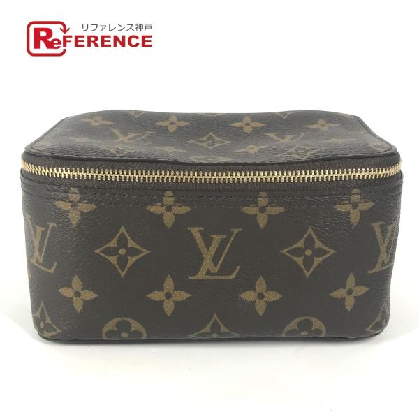 Louis Vuitton 化粧ポーチ ブラウン 中古・古着通販】LOUIS VUITTON (ルイ ヴィトン) コスメポーチ