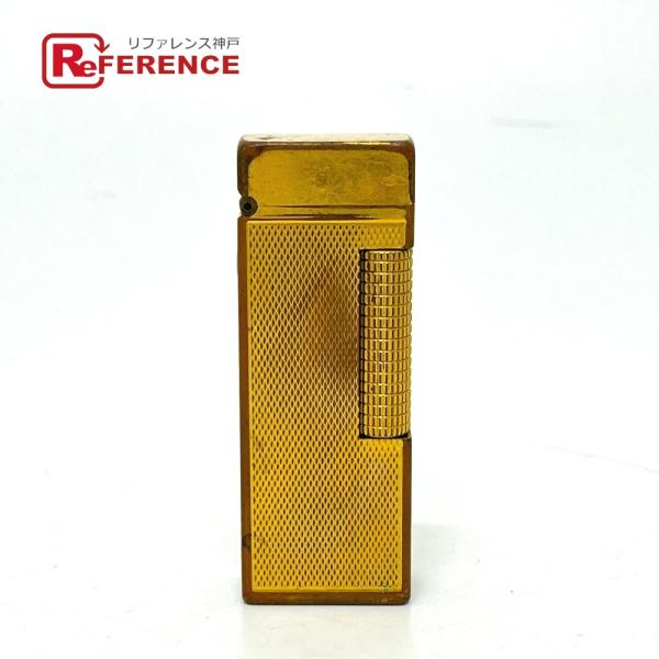 Dunhill ダンヒル ローラーガスライター ライター ライター ゴールド ユニセックス【中古】