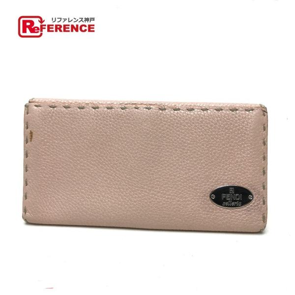 FENDI フェンディ 8M0144 2つ折りWホック長財布 ローマンレザー セレリア 長財布（あり） レザー レディース