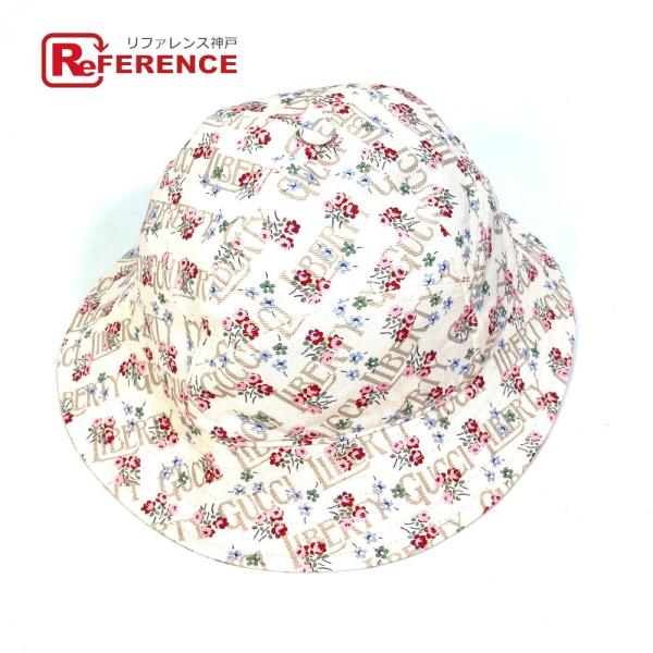 GUCCI グッチ 634375 リバティ Liberty ハット 帽子 花柄 フローラ