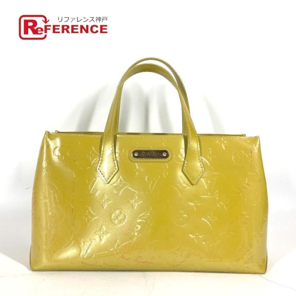 LOUIS VUITTON ルイヴィトン M91643 ウィルシャー PM カバン トートバッグ モノグラムヴェルニ ハンドバッグ 【中古】