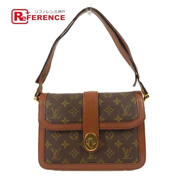 LOUIS VUITTON ルイヴィトン M51414 サックヴァンドーム サックヴァン ドーム 斜め掛け モノグラム ショルダーバッグ ブラウン 【中古】.