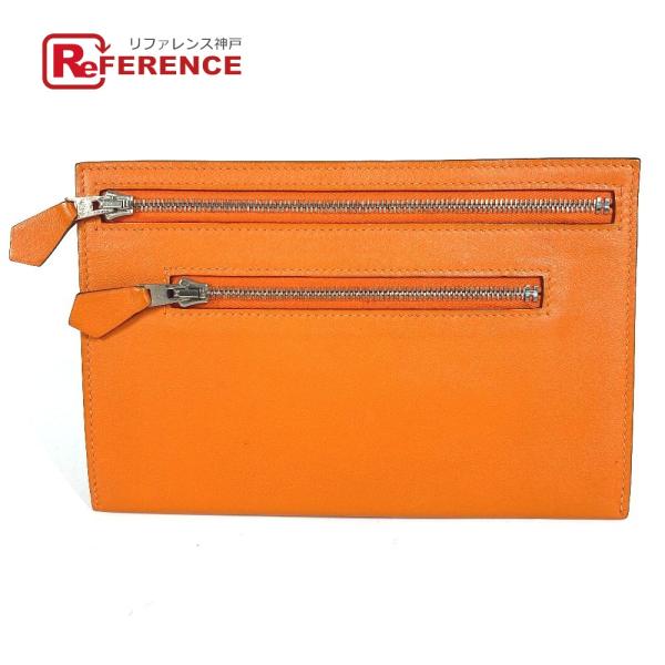 HERMES（エルメス） ジップザック Wジップ フラットポーチ カード