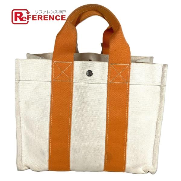 HERMES エルメス ボラボラPM ボラボラ PM ハンドバッグ カバン トートバッグ オレンジ ユニセックス【中古】