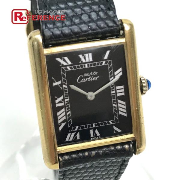 CARTIER カルティエ ヴィンテージ 手巻き マストタンク 腕時計 SV925