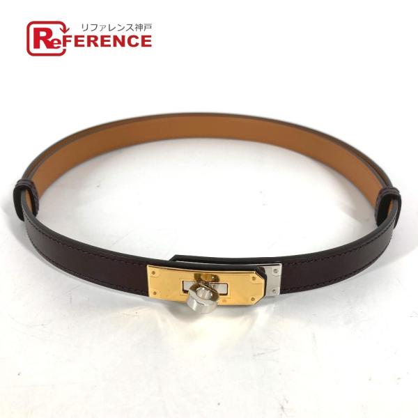 HERMES エルメス ケリーベルト ブラウン×ゴールド　新品未使用品 楽天市場】エルメス HERMES ケリーベルト ブラックxG金具 ベルト