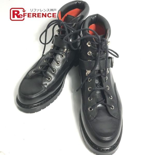 HERMES（エルメス） ハイカット Hロゴ 靴 紐 シューズ トレッキング