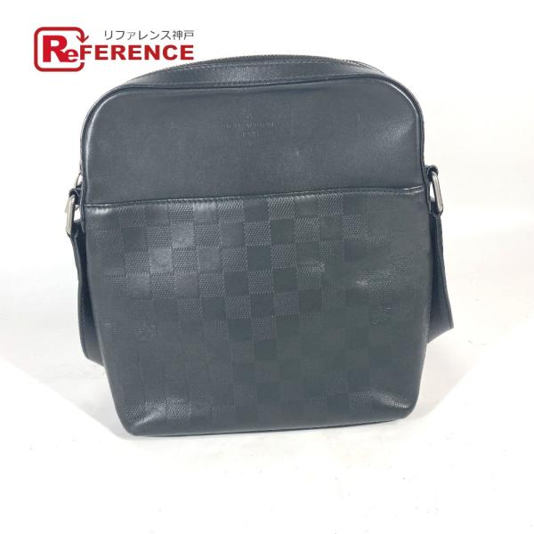 ルイ・ヴィトン ショルダーバッグ 黒 レザー型番N23355 LOUIS VUITTON（ルイ・ヴィトン） N23355 ポシェット ディストリクト