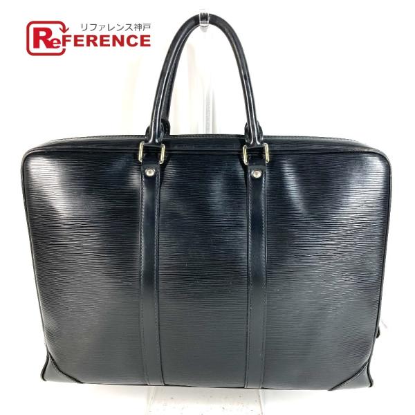 LOUIS VUITTON ルイヴィトン ポルト ドキュマン ヴォワヤージュ PDV ハンドバッグ  ブリーフケース エピ ビジネスバッグ  M54472【中古】