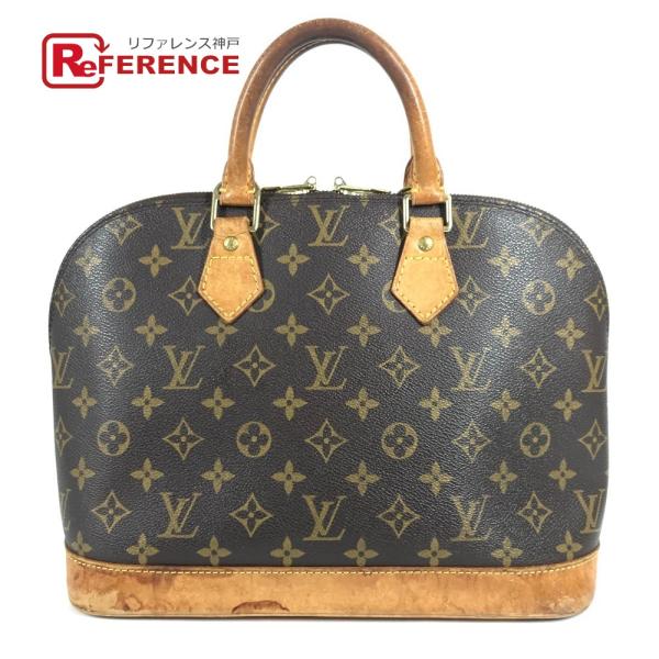 LOUIS VUITTON ルイヴィトン M51130 アルマ カバン トートバッグ  モノグラム ハンドバッグ ブラウン ユニセックス【中古】