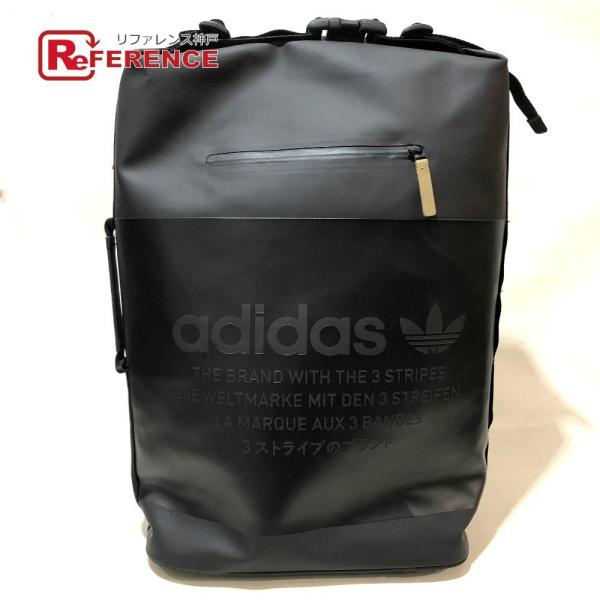 Adidas アディダス 3ストライプのブランド ロゴ リュック デイパック ブラック メンズ 中古 L 191121 5 リファレンス コレクション 通販 Yahoo ショッピング