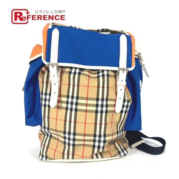 BURBERRY（バーバリー） 美品 4078448 チェック バックパック カバン