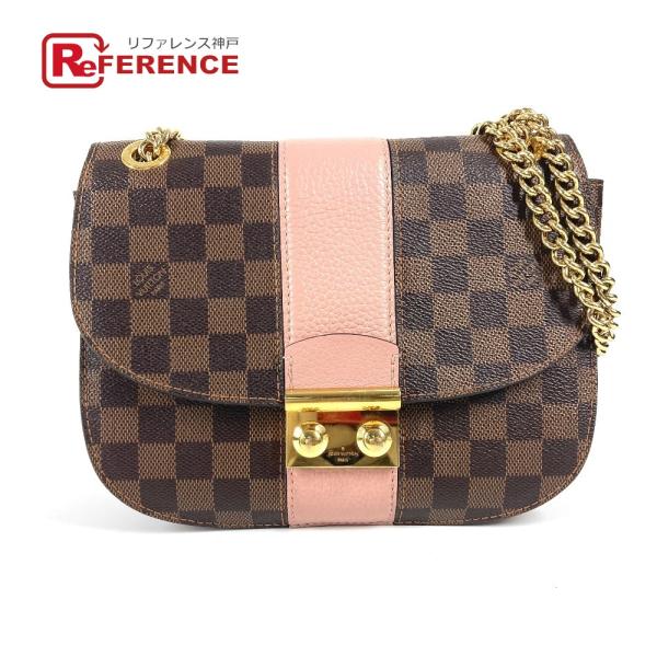 ルイヴィトンダミエポシェット LOUIS VUITTON（ルイ・ヴィトン） N64418 ワイト カバン 斜め掛け