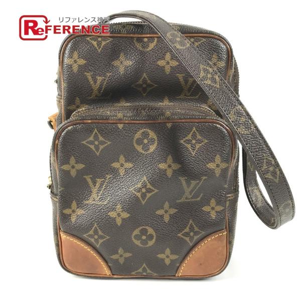 LOUIS VUITTON ルイヴィトン M45236  アマゾン カバン 肩掛け ポシェット モノグラム ショルダーバッグ ブラウン ユニセックス【中古】