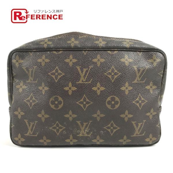 LOUIS VUITTON ルイヴィトン M47524 トゥルーストワレット23 メイクポーチ 化粧ポーチ クラッチバッグ セカンドバッグ レディース【中古】