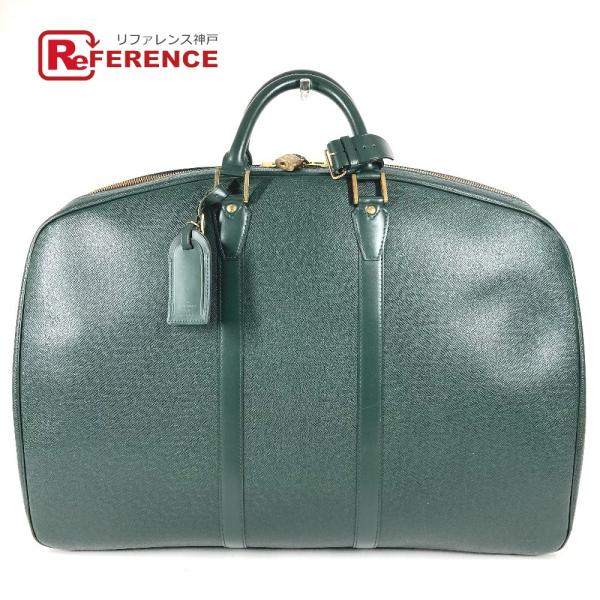 LOUIS VUITTON ルイヴィトン M30104 エランガアンポッシュ カバン 旅行バッグ トラベルバッグ タイガ ボストンバッグ エピセア 【中古】