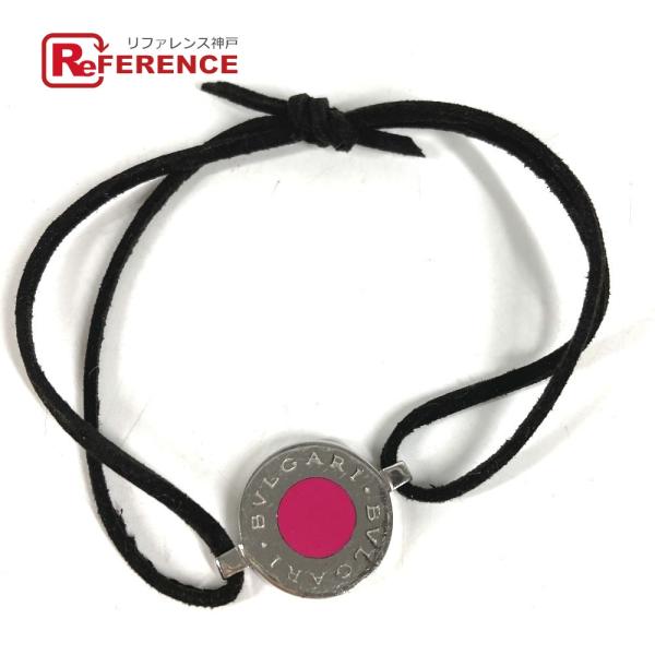 BVLGARI ブルガリ ブルガリ ロゴ  アクセサリー ジュエリー コードブレス ブレスレット シルバー ユニセックス【中古】