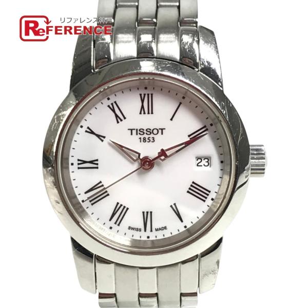 TISSOT ティソ ユングフラウバーン UNGFRAUBAHN クラシックドリーム  ウォッチ  ユングフラウ鉄道 腕時計 シルバー【中古】