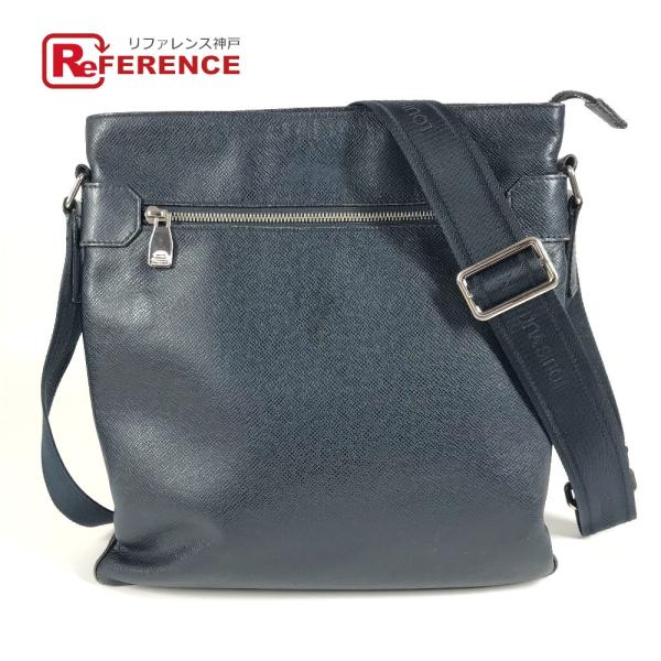 LOUIS VUITTON ルイヴィトン M32629  サシャ カバン 斜め掛け ポシェット タイガ ショルダーバッグ ボレアル ネイビー【中古】