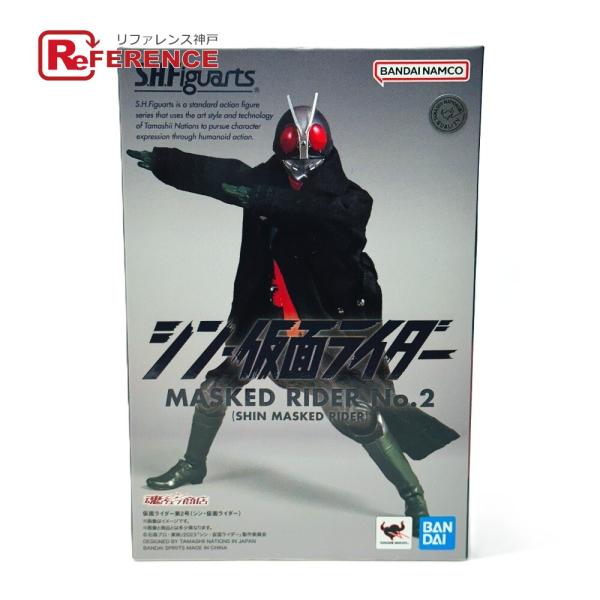 BANDAI バンダイ 仮面ライダー第2号 S.H.Figuarts 仮面ライダー第2号(シン・仮面ライダー) フィギュア ブラック メンズ【中古】