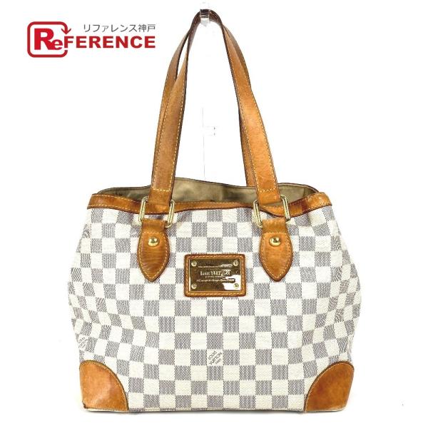 LOUIS VUITTON ルイヴィトン N51207 ハムステッドPM ハンドバッグ  肩掛け バッグ ダミエアズール トートバッグ ホワイト【中古】