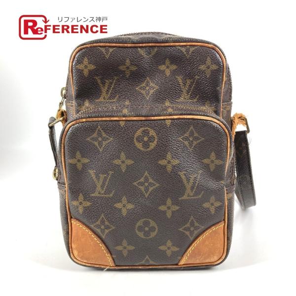 LOUIS VUITTON ルイヴィトン M45236  アマゾン カバン 肩掛け ポシェット モノグラム ショルダーバッグ ブラウン ユニセックス【中古】