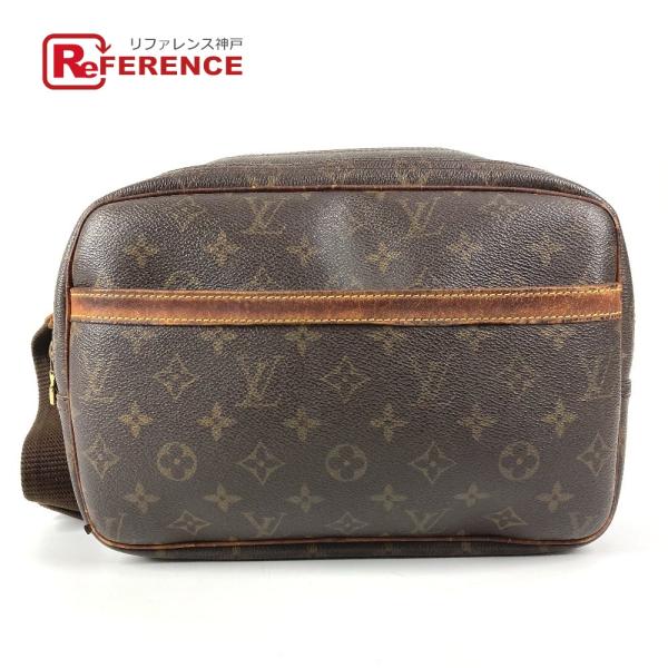 LOUIS VUITTON ルイヴィトン M45254 リポーターPM リポーター PM 斜め掛け カバン モノグラム ショルダーバッグ ブラウン 【中古】