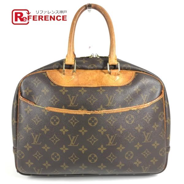 LOUIS VUITTON ルイヴィトン M47270 ドーヴィル カバン トートバッグ ミニボストンバッグ モノグラム ハンドバッグ ブラウン【中古】